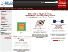 Tablet Screenshot of estore.nild.org